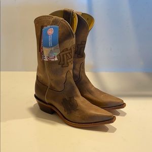 Nocona Cowgirl Boots Notre Dame Collegiate Product